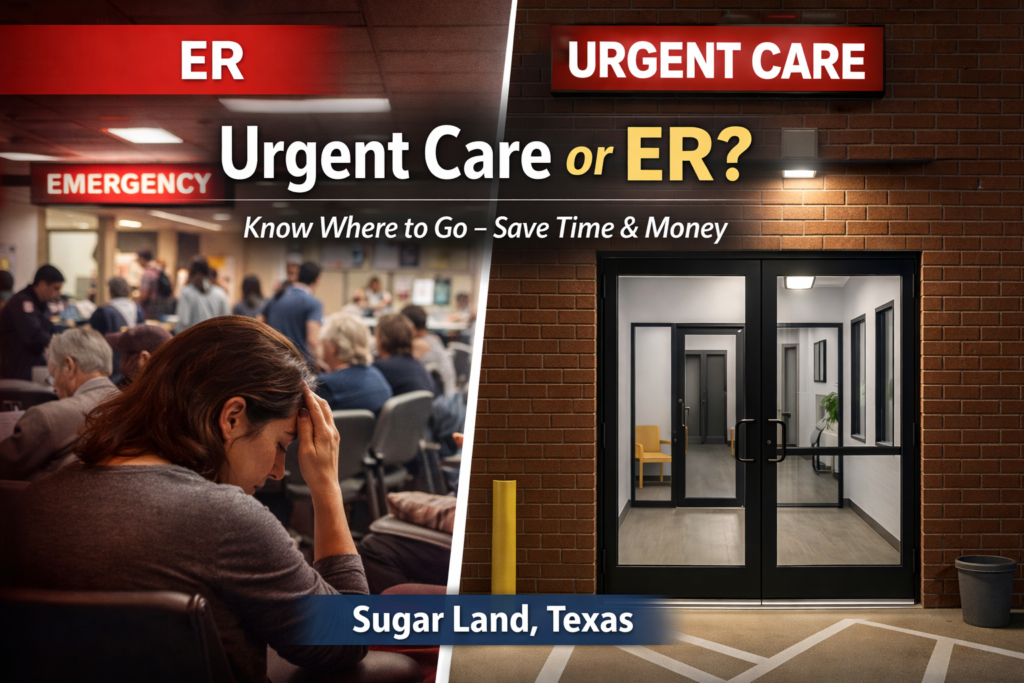 Urgent Care in Sugar Land, Texas